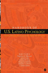 ラティーノの心理学：ハンドブック<br>Handbook of U.S. Latino Psychology : Developmental and Community-Based Perspectives