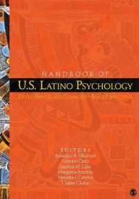 ラティーノの心理学：ハンドブック<br>Handbook of U.S. Latino Psychology : Developmental and Community-Based Perspectives