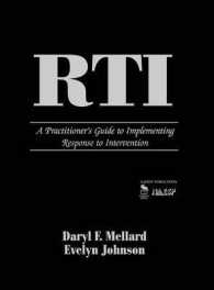 RTI : A Practitioner's Guide to Implementing Response to Intervention