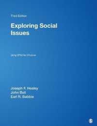 Exploring Social Issues : Using SPSS for Windows （3RD）