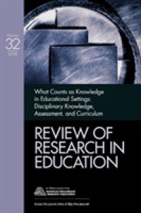 What Counts as Knowledge in Educational Settings : Disciplinary Knowledge, Assessment, and Curriculum (Review of Research in Education)