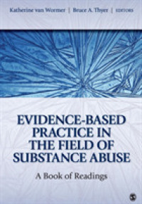 証拠に基づいた薬物濫用治療<br>Evidence-Based Practice in the Field of Substance Abuse : A Book of Readings