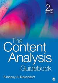 内容分析ガイドブック（第２版）<br>The Content Analysis Guidebook （2ND）