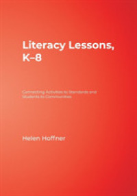 Literacy Lessons, K-8 : Connecting Activities to Standards and Students to Communities