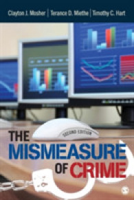犯罪認定の正誤性（第２版）<br>The Mismeasure of Crime （2ND）