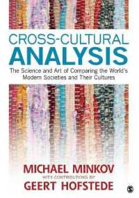 比較文化分析<br>Cross-Cultural Analysis : The Science and Art of Comparing the World's Modern Societies and Their Cultures