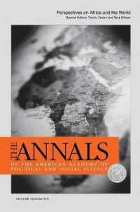Perspectives on Africa and the World (The Annals of the American Academy of Political and Social Science Series)