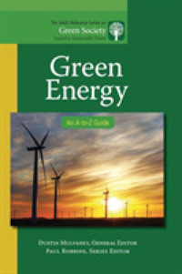Green Energy : An A-to-Z Guide (The Sage Reference Series on Green Society: Toward a Sustainable Future-series Editor: Paul Robbins)