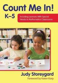 Count Me In! K-5 : Including Learners with Special Needs in Mathematics Classrooms