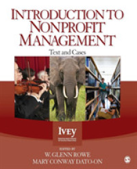 NPO経営入門<br>Introduction to Nonprofit Management : Text and Cases
