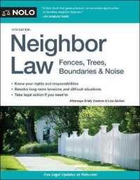 Neighbor Law : Fences， Trees， Boundaries & Noise