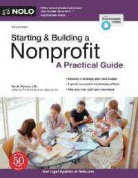 Starting & Building a Nonprofit : A Practical Guide