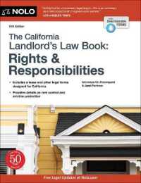 The California Landlord's Law Book : Rights & Responsibilities