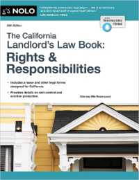 The California Landlord's Law Book : Rights & Responsibilities （20TH）
