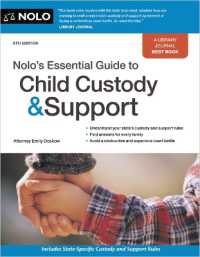 Nolo's Essential Guide to Child Custody and Support （6TH）