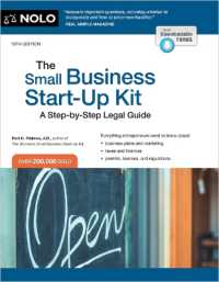 The Small Business Start-Up Kit : A Step-By-Step Legal Guide （13TH）