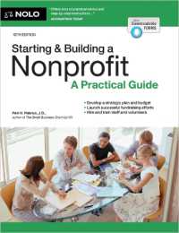 Starting & Building a Nonprofit : A Practical Guide （10TH）