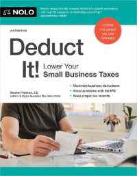 Deduct It! : Lower Your Small Business Taxes （21TH）