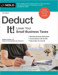 Deduct It! : Lower Your Small Business Taxes （21TH）