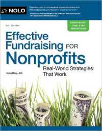 Effective Fundraising for Nonprofits : Real-World Strategies That Work （8TH）