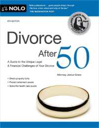 Divorce after 50 : A Guide to the Unique Legal and Financial Challenges of Your Divorce （6TH）