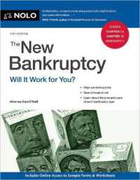 The New Bankruptcy : Will It Work for You? （11TH）