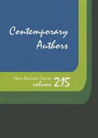 Contemporary Authors New Revision Series : A Bio-Bibliographical Guide to Current Writers in Fiction, General Non-Fiction, Poetry, Journalism, Drama, Motion Pictures, Television, and Other Fields (Contemporary Authors New Revision)