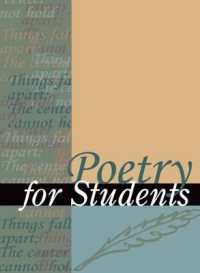Poetry for Students, Volume 47 : Presenting Analysis, Context, and Criticism on Commonly Studied Poetry (Poetry for Students)