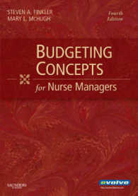 Budgeting Concepts for Nurse Managers （4TH）
