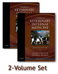 獣医内科学テキスト（第７版・全２巻）<br>Textbook of Veterinary Internal Medicine (2-Volume Set) : Diseases of the Dog and Cat （7 HAR/PSC）