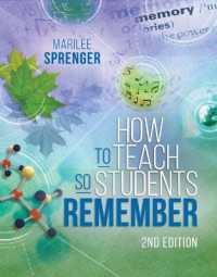 How to Teach So Students Remember （2ND）