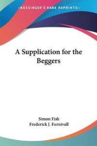 A Supplication for the Beggers