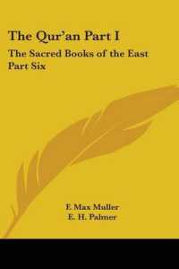 The Qur'an Part I : The Sacred Books of the East Part Six