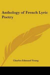 Anthology of French Lyric Poetry