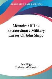 Memoirs of the Extraordinary Military Career of John Shipp