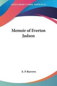 Memoir of Everton Judson