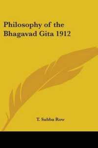 Philosophy of the Bhagavad Gita 1912