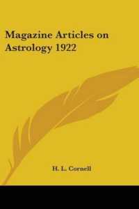 Magazine Articles on Astrology 1922