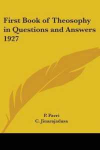 First Book of Theosophy in Questions and Answers 1927