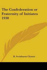 The Confederation or Fraternity of Initiates 1930