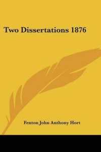 Two Dissertations 1876