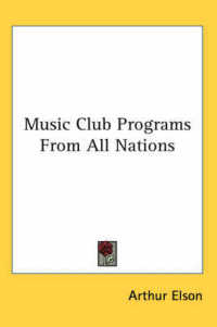 Music Club Programs from All Nations