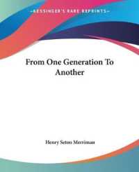 From One Generation to Another