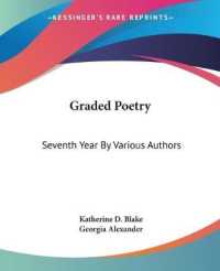 Graded Poetry : Seventh Year by Various Authors
