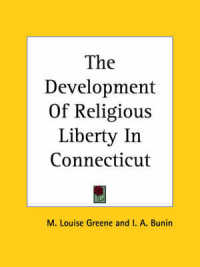 The Development of Religious Liberty in Connecticut