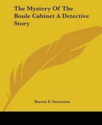 The Mystery of the Boule Cabinet a Detective Story