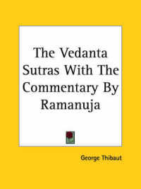 The Vedanta Sutras with the Commentary by Ramanuja