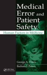 Medical Error and Patient Safety : Human Factors in Medicine