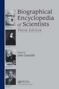 科学者人名事典（第３版）<br>Biographical Encyclopedia of Scientists （3RD）