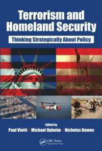 テロリズムと国土安全保障<br>Terrorism and Homeland Security : Thinking Strategically about Policy